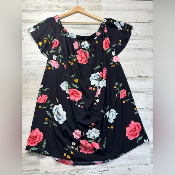 Old Navy Dresses & Skirts - Old Navy Off Shoulder Floral Tropical Summer Dress Sundress Womens XXL New!